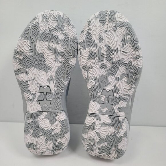 Under Armour UA HOVR Breakthru Women's Gray Basketball Shoes 3024398-101 US Sz 9 - Picture 9 of 10